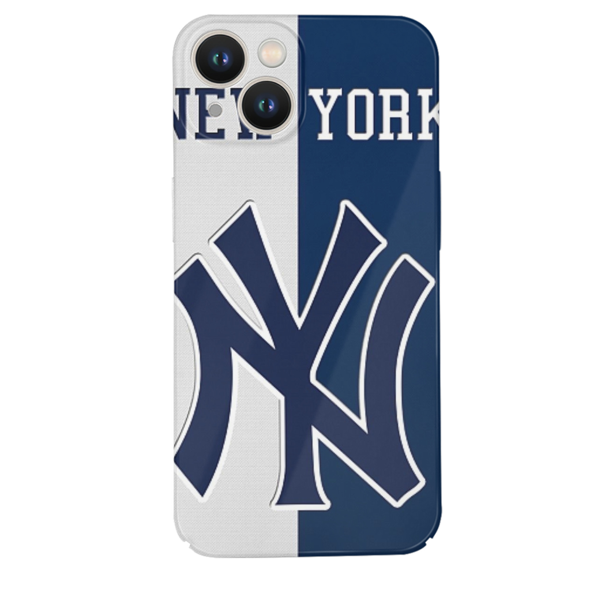 New York Yankees 332 IPhone 14 Series Full-Cover Hard Case – Shockproof With Raised Camera Protection – Precise Cutouts, Wireless Charging Compatible – Durable, Anti-Yellowing, Easy To Clean